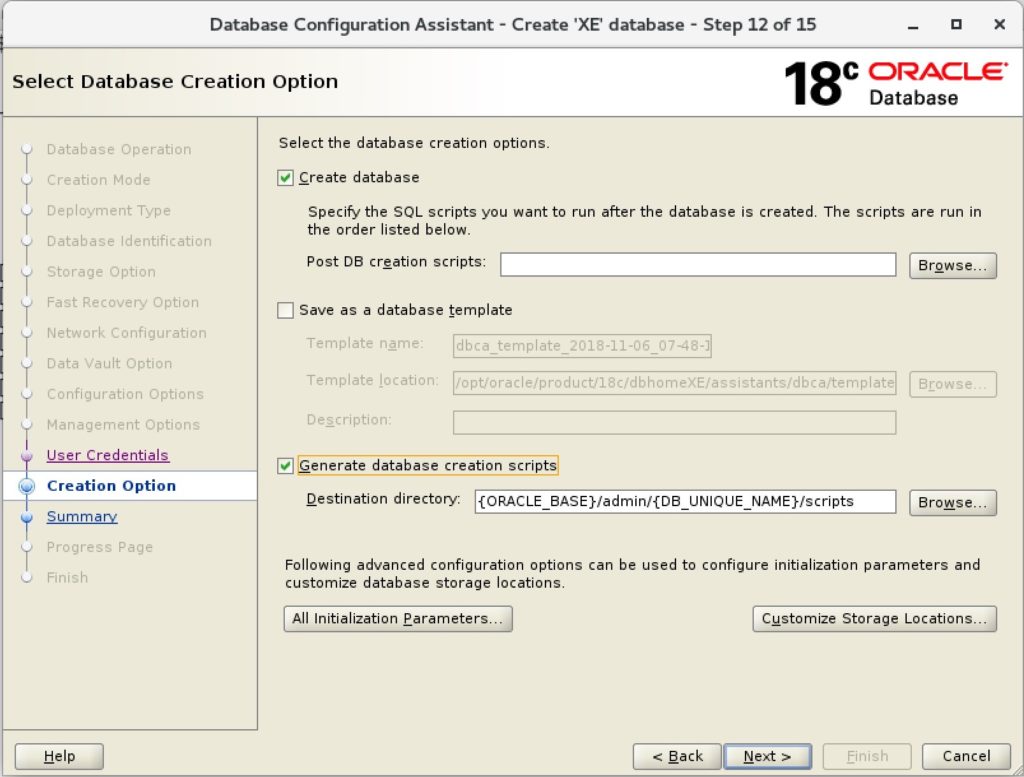 Как пользоваться oracle database 18c xe